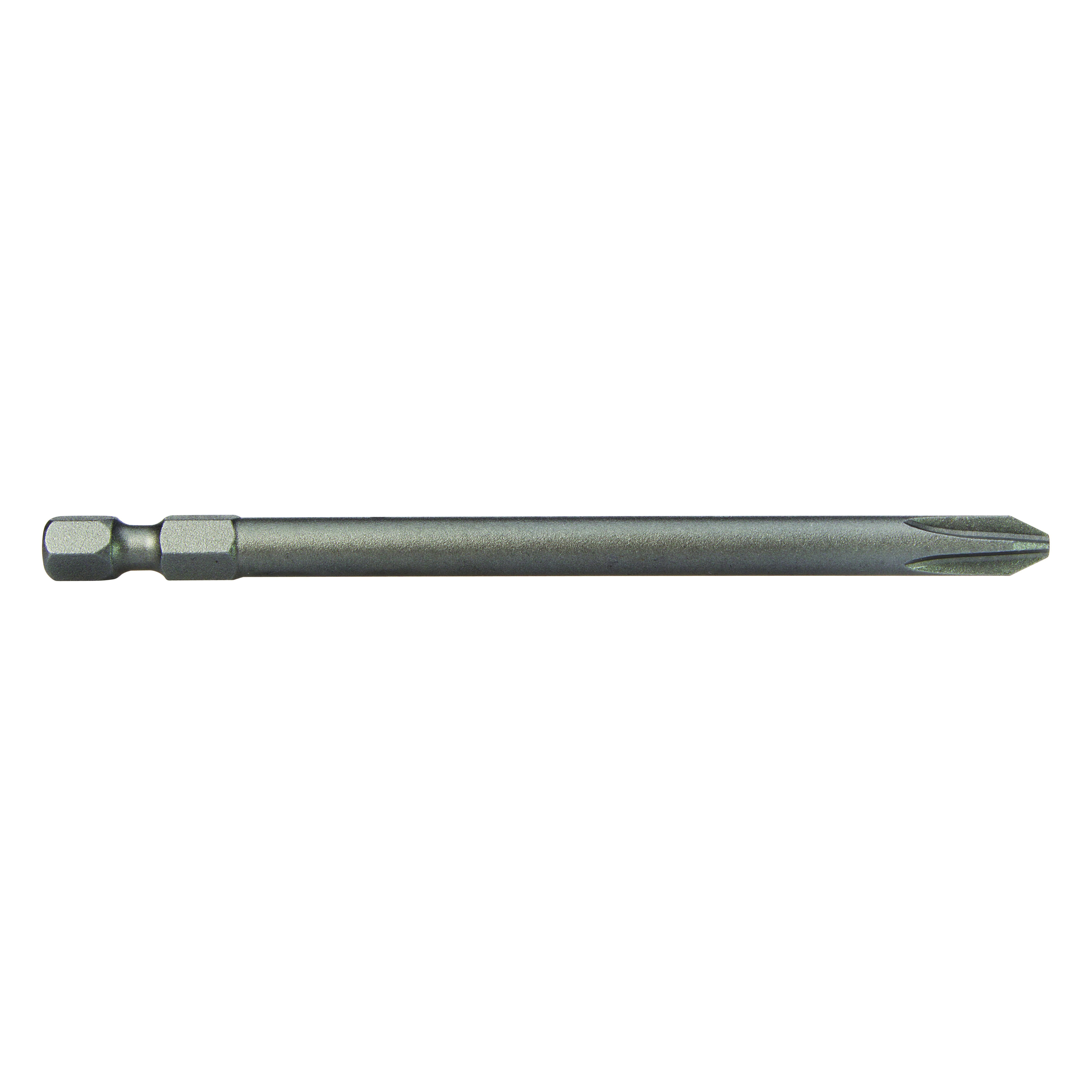 Apex 491-AX Power Drive Bit, #1 Phillips Point, 2-3/4 in OAL, Steel - Screwdriver Bit